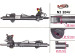Power steering rack Nissan Almera N16 00-06