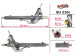 Power steering rack Subaru Impreza 07-11