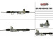 Steering Rack with HPS SsangYong Musso 99-05
