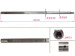 Steering rack shaft with (HPS) Audi A6 97-04, Audi A6 04-11