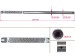 Steering rack shaft with (HPS)