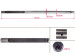 Steering rack shaft with (HPS) Audi A6 97-04, Audi A6 04-11