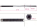 Steering rack shaft with (HPS) Hyundai Solaris 11-17, Hyundai Accent 10-18, Kia Rio 11-17