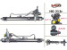 Рулевая рейка с ГУР Honda CR-V 07-12, Acura RDX 12-18, Acura RDX 07-12