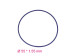 O-ring C1,55 d1 55 