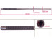 Steering rack shaft with (HPS) Infiniti Q50 13-, Infiniti G 07-14