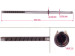 Steering rack shaft with (HPS) 