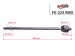 Tie rod Ford Connect 02-13, Ford Transit 06-14, Ford Transit 00-06