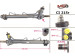 Power steering rack Fiat Ducato 94-02, Peugeot Boxer 94-02, Citroen Jumper 94-02
