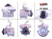 Power steering pump Fiat Siena 97-16, Fiat Bravo 95-01, Fiat Doblo 00-09