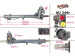 Power steering rack Audi A4 04-08, Audi A4 00-06