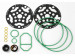 Compressor replacement kit DENSO 10PA15C Kia Sorento 02-09, Mercedes-Benz 190 (W201) 82-93, Lexus RX 98-03