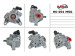 Power steering pump Honda CR-V 07-12, Honda CR-V 01-07