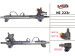 Power steering rack Nissan X-Trail T30 00-09