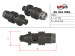 Power steering pump valve Audi A6 97-04, VW Passat B5 96-05, Mercedes-Benz Sprinter 901-905 95-06