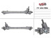 Steering rack without power steering Toyota Auris E150 06-12, Toyota Corolla 07-13