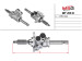 Rack pinion for steering rack without power steering Mitsubishi Lancer IX 03-11