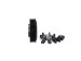 Pulley kit for air conditioning compressor DENSO 6SEU14C