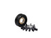 Pulley kit for air conditioning compressor DENSO 7SEU17C Mercedes-Benz C-Class W203 00-07, Mercedes-Benz E-Class W211 02-09, Mercedes-Benz CLK W209 02-10