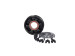 Pulley kit for air conditioning compressor ZEXEL DCS17E