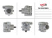 Power steering pump Nissan Almera N15 95-00, Samsung SM5 98-05, Samsung SM5 94-05