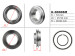 Steering rack rod piston 29,50/54,00/18,60 VW Crafter 06-16, Mercedes-Benz ML W164 05-11, Mercedes-Benz Sprinter 906 06-18