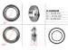 Steering rack rod piston 23,50/39,00/12,00 VW Golf IV 97-03, Audi A3 96-03, Skoda Octavia Tour 96-10