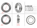 Steering rack rod piston 25,50/43,00/12,00 Alfa Romeo 159 05-11