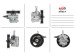 Power steering pump Mitsubishi L200 96-06, Mitsubishi Pajero Sport 99-09