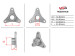 Piasta pompy wspomagania Renault Master II 97-10, Nissan Interstar 01-10, Opel Vivaro 01-14