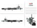 Power steering rack Honda Civic 01-05, Honda Stream 01-06