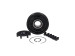 Pulley kit for air conditioning compressor