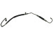 Power Steering High-Pressure Hose 2 parts 