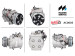 Air conditioner compressor Honda Civic 95-00, Honda Accord CG/СH 98-02, Honda Civic 01-05
