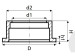 Sealing bush 31,80/34,60/47,90*1,50/15,70 type 20A 