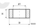 Sealing bush 32,40/36,90*5,10 type 2A