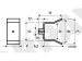 Sealing bush 25,50/27,50/*17,20 type 8B