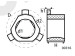 Sealing bush 24,00/30,00/34,00*4,90/25,50 type 6A 