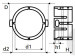 Sealing bush 26,00/35,00/40,00*4,90/17,70 type 7A Mazda CX-3 15-