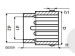 Sealing bush 24,00/28,00/31,00*5,00/34,00 type 14E