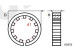 Sealing bush 23,00/26,00/37,00*11,00/11,00 type 11A