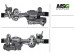 Steering rack with EPS Cadillac Escalade 14-20