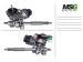 Steering rack with EPS