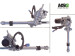 Steering rack with EPS Mitsubishi Colt 02-12, Smart Fortwo 07-14, Smart ForFour 04-06