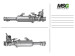 Steering rack with EPS Nissan Altima 06-13