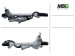 Steering rack with EPS