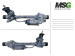 Steering rack with EPS VW Caddy V 20-