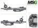 Steering rack with EPS Cadillac CTS 13-19