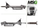 Steering rack with EPS  TO BMW X7 G07 18-, BMW X5 G05 18-