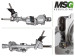 Steering rack with EPS Mercedes-Benz A-Class W177 18-